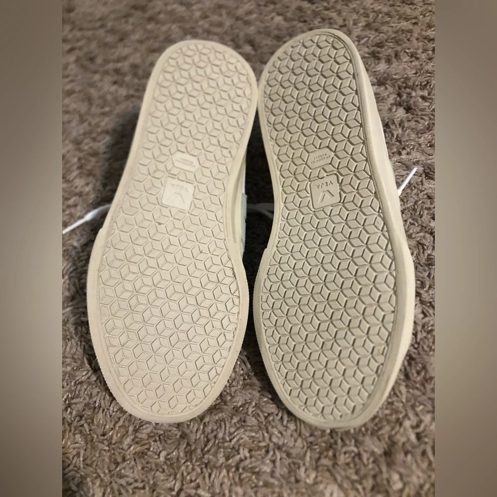 VEJA CAMPO CHROMEFREE LEATHER WHITE MATCHA sneakers - Picture 16 of 16